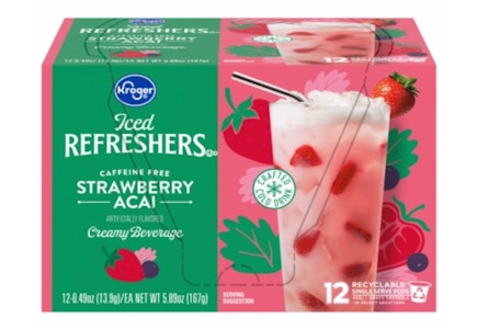 Kroger Iced Refresher Pods