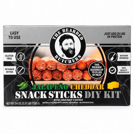 Jalapeño Cheddar Snack Sticks Kit