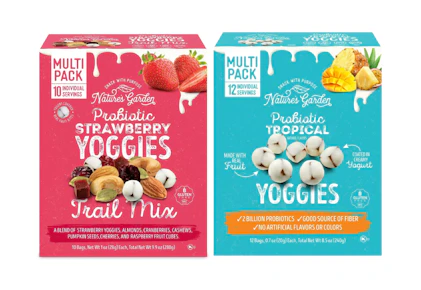 2 Nature's Garden Probiotic Snacks