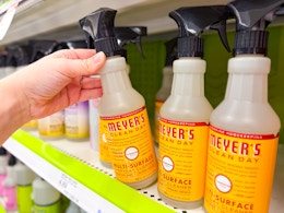 Target Mrs. Meyers clean day clementine cleaner