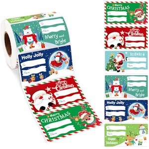 Christmas Gift Tags Stickers