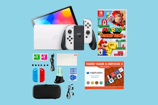 nintendo switch OLED bundle at QVC