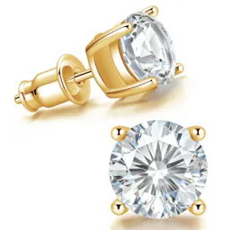 Moissanite Stud Earrings