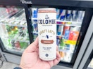 hand holding la colombe coffee at walgreens