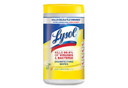 Lysol Wipes Canister