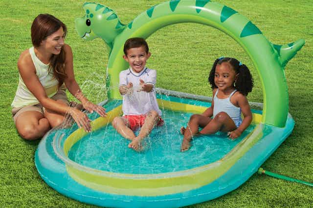Get This Inflatable Kiddie Pool for Under $10 at Walmart card image