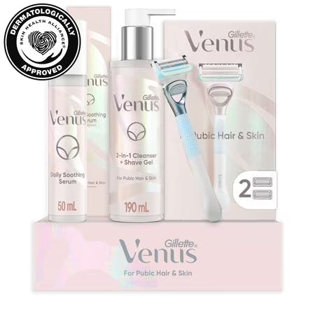 Venus Pubic Hair Shaving Set