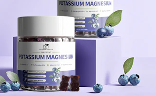 jars of purple vitamin gummies