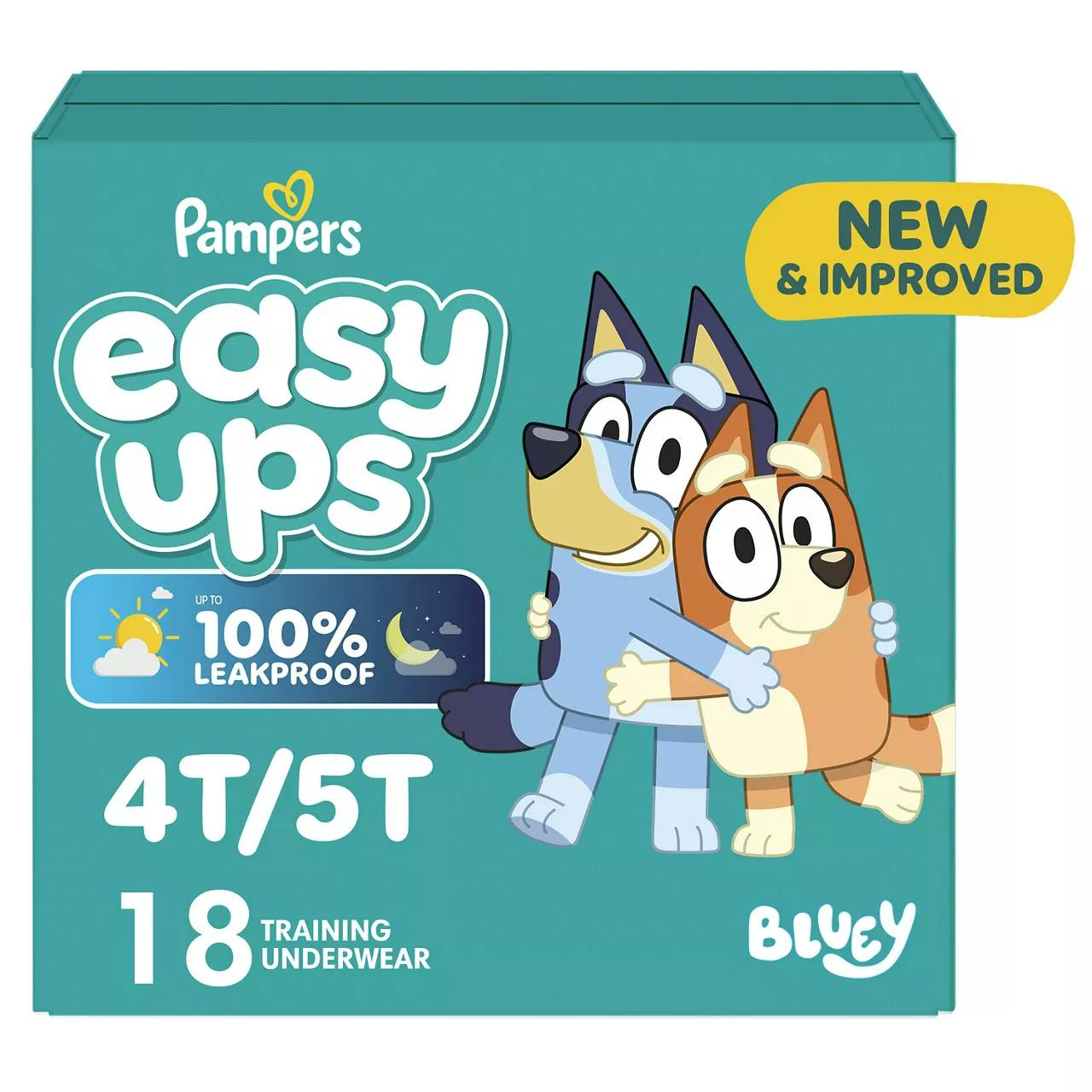 2 Pampers Easy Ups Packs
