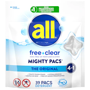 all® free clear Mighty Pacs®