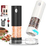 Electric Salt & Pepper Grinder Set