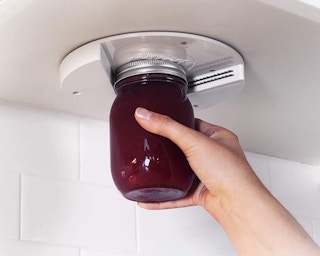 jar opener under a countertop
