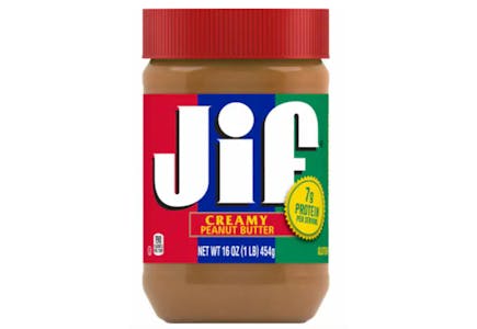 Jif Peanut Butter Jar