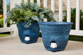 QVC Bernini Self-Watering Planters, 2 ct