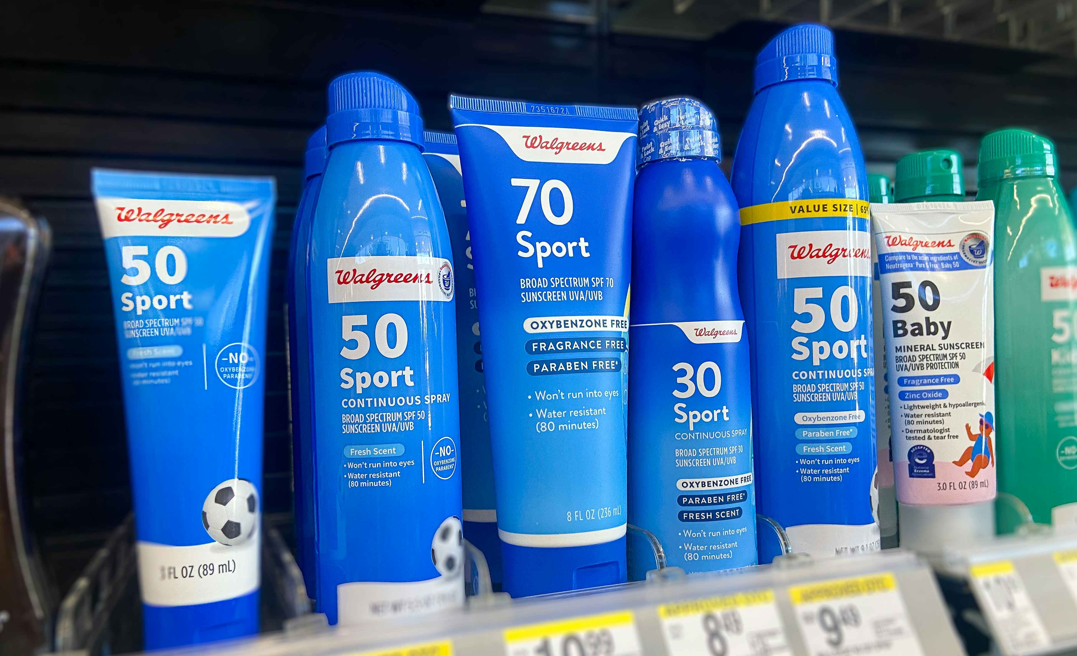 Get Sunscreen at Walgreens for $1.34 Each (Online Only)
