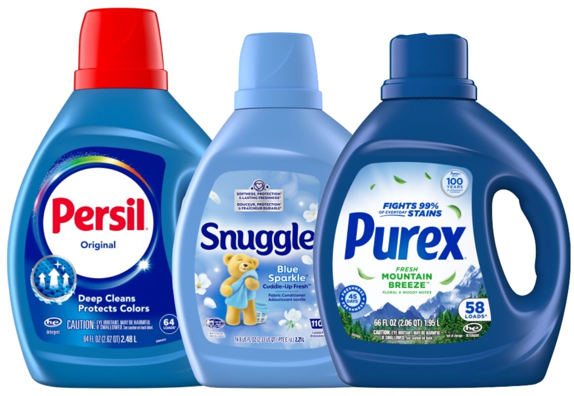 1 Persil + 1 Snuggle + 1 Purex (232 Loads)
