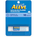 2 Aleve Pain Relief Tablet Bottles