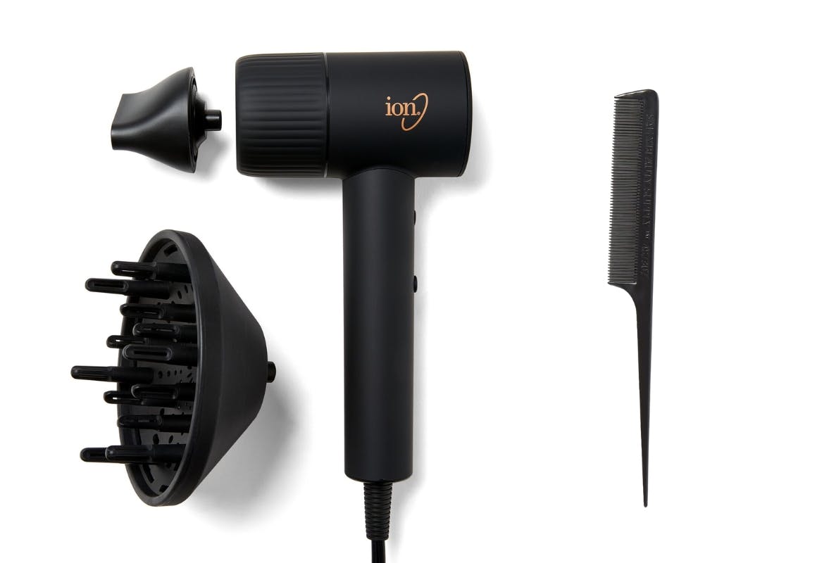 Ion Luxe Hair Dryer And Comb