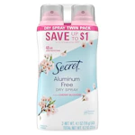 Secret Dry Spray Deodorant 2-Pack