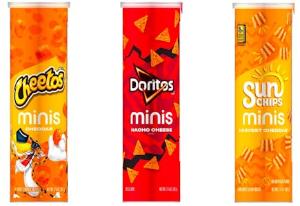 3 Frito Lay Snacks