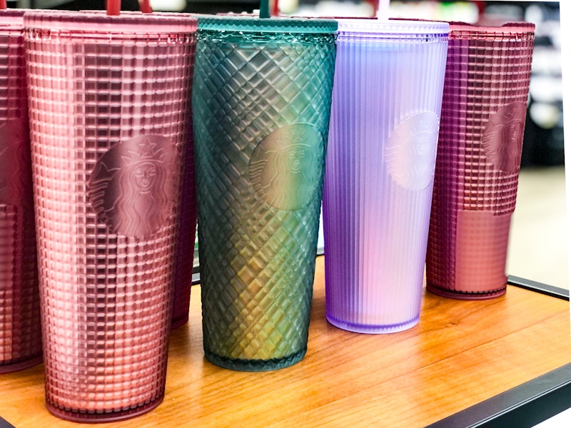 Starbucks cup display