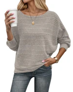 Women's Long Sleeve Ribbed Top