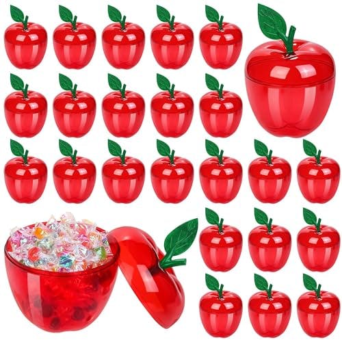 Apple Candy Jars