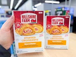 Hillshire Farm Hame & Cheese stuffed croissants
