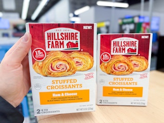 Hillshire Farm Hame & Cheese stuffed croissants