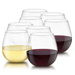 JoyJolt Stemless Wine Glasses