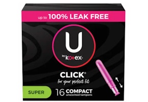 U By Kotex Tampons
