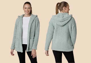 kohls eddie bauer hooded plush cardigan stock image 2023 1674665021 1674665022