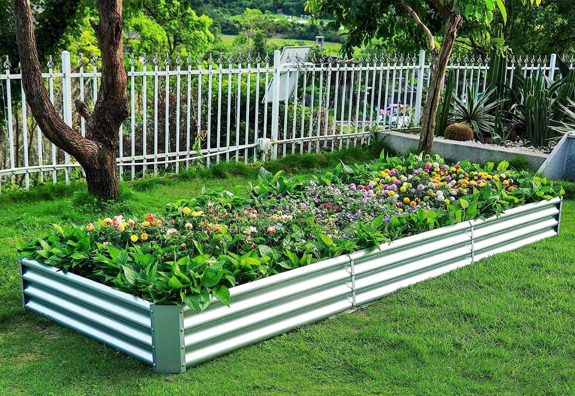 Extra Large 12 x 4 Raised Garden Bed, Only $39.99 on Amazon (Reg. $100)
