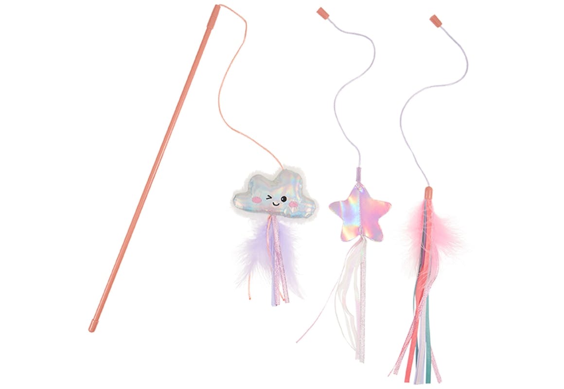Whisker City Cat Teaser Toys