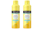 2 Neutrogena Sunscreen Sprays