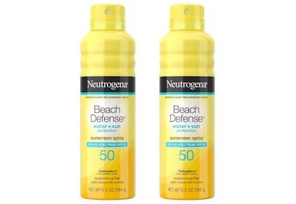 2 Neutrogena Sunscreen Sprays