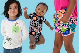 Little Sleepies Apparel: Tee, Bodysuit & Shorts