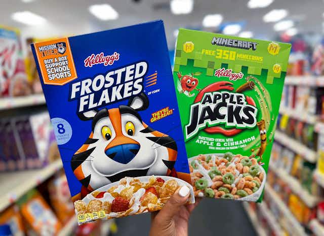 Save on Kellogg's Cereal — As Low as $1.30 Each at Walgreens card image