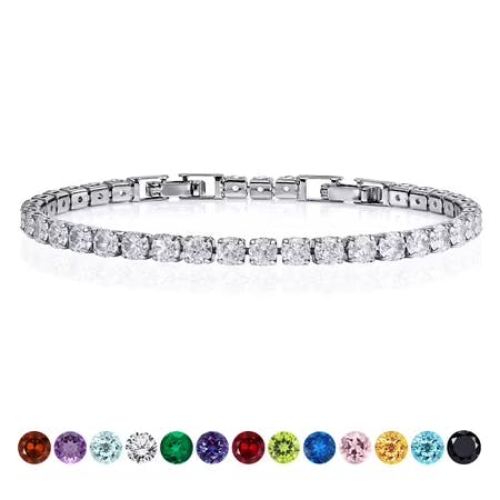 Cubic Zirconia Tennis Bracelet
