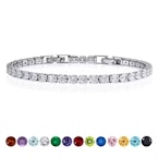 Cubic Zirconia Tennis Bracelet