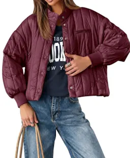 Women's Quilted Puffer Jacket