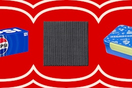 Pepsi 12-Pack, Threshold towel, and Cat & Jack bento box