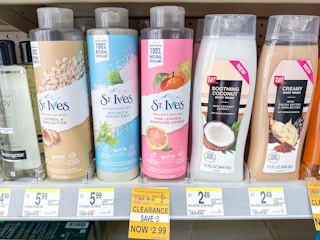 st ives body wash walgreens