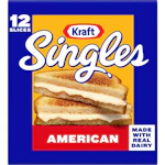 2 Kraft American Cheese Slice Packs