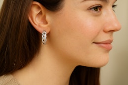 3-Pack of Hoop Earrings, Just $31 (Reg. $200) — That's Just $10.32 per Pair card image