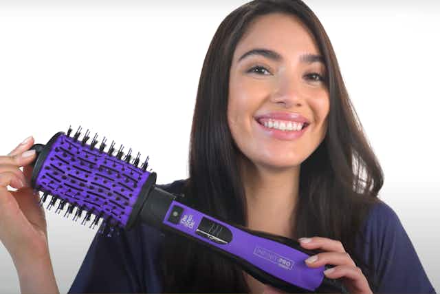 Infinitipro by Conair The Knot Dr. Dryer Brush, Just $33.24 on Amazon card image