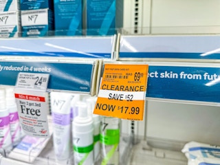 no7 skincare clearance tag walgreens