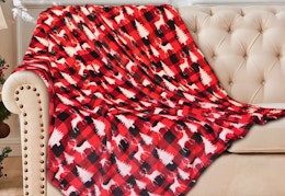 Walmart Christmas throw blanket