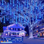 Blue Christmas Lights