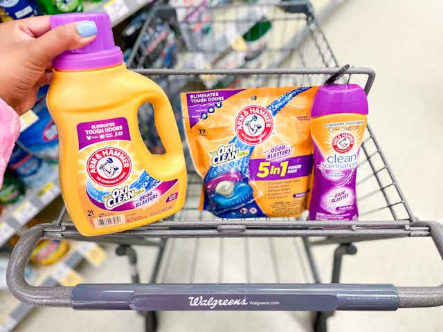 Buy 1 Get 2 Free Arm & Hammer Laundry Care at Walgreens card image